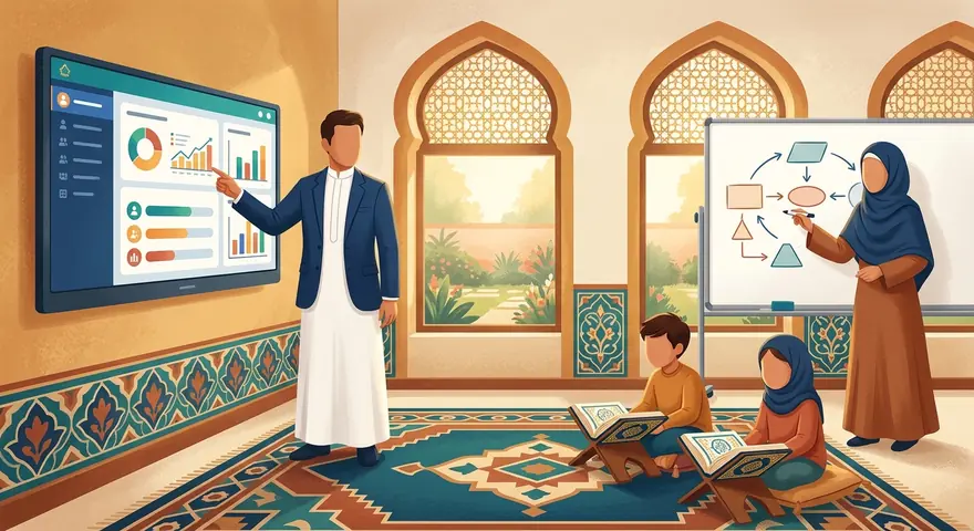 مشهد من مدرسة قرآنية